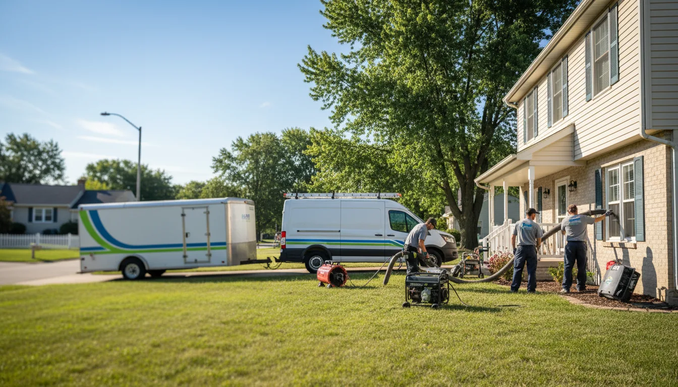 Flooded Basement Restoration And Cleanup With Repair in Swan River, MN near me